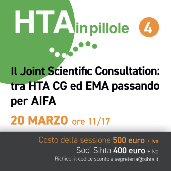 Il Joint Clinical Assessment: tra HTA CG ed EMA passando per AIFA